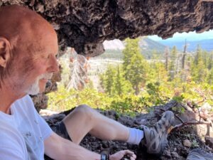 Hiking to energetic portals in Mt Shasta