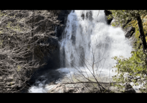 Faery Falls near Mount Shasta